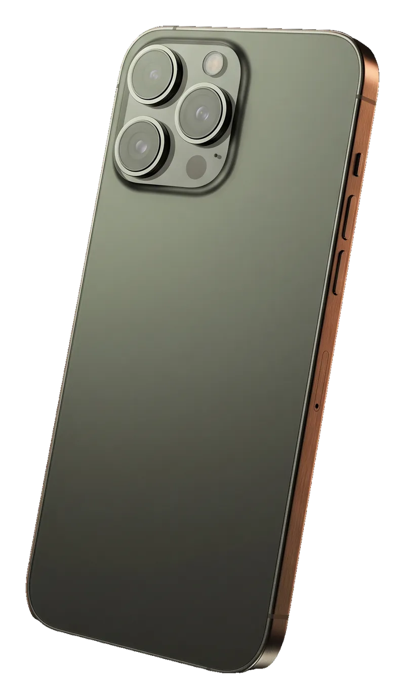 iPhone 18 Pro Max, iPhone 18 Pro Max in Green, back view